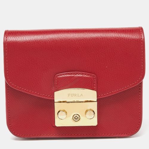 Leather Mini Metropolis Crossbody Bag - Furla - Modalova