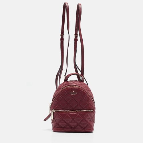 Quilted Leather Mini Chelsea Backpack - Kate Spade - Modalova