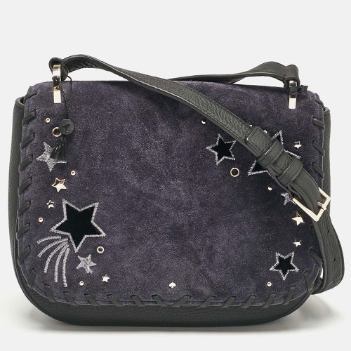 Black Leather and Suede Madison Daniels Drive Stars Tressa Crossbody Bag - Kate Spade - Modalova