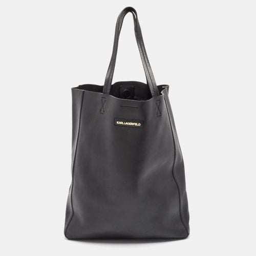 Leather Vertical Tote - Karl Lagerfeld - Modalova