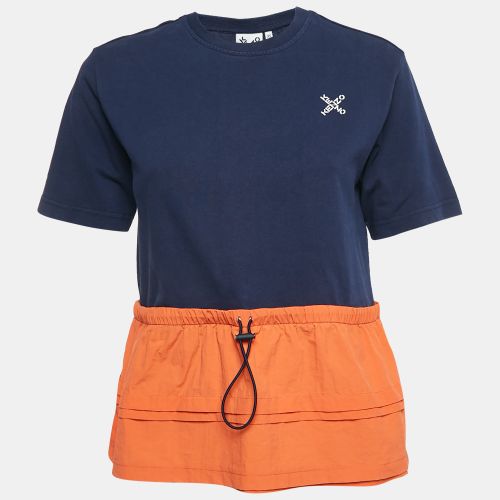 Orange Cotton Knit and Nylon Elasticized Top XS - Kenzo - Modalova