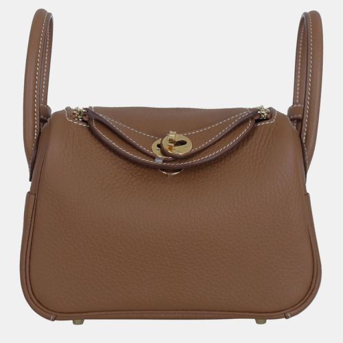 Clemence Leather Mini Lindy Bag - Hermes - Modalova