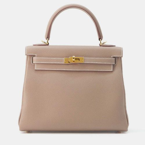 Retourne Etoupe Togo Leather Kelly 25 - Hermes - Modalova