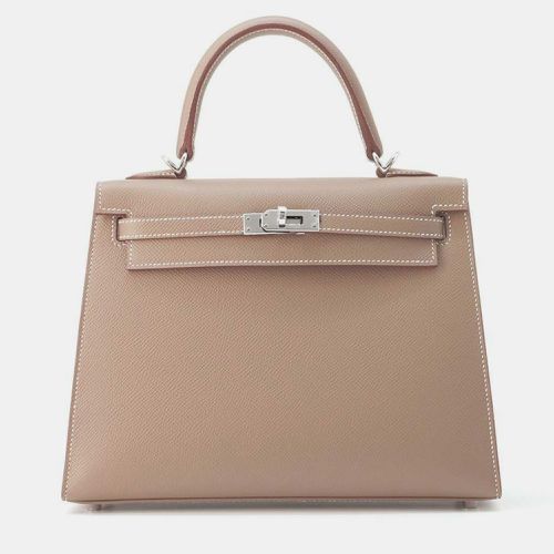 Etoupe Epsom Kelly Sellier 25 - Hermes - Modalova