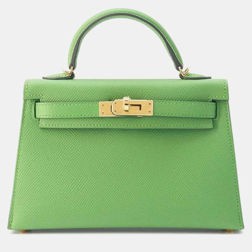 Vert Yucca Epsom Mini Kelly Do bag - Hermes - Modalova