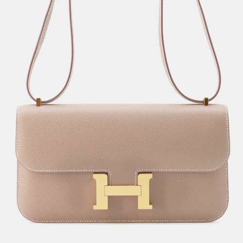 Etoupe Epsom Leather Constance Elan Shoulder Bag - Hermes - Modalova