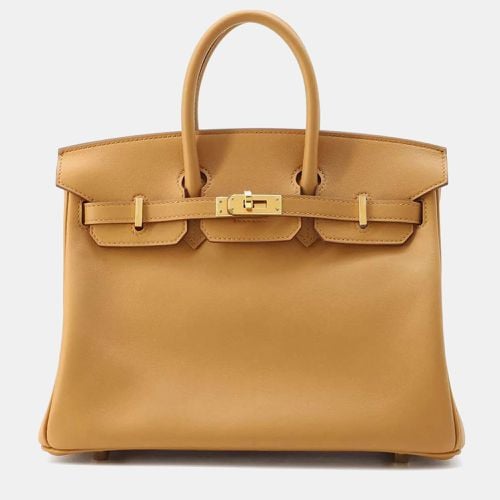 Sesame Swift Leather Birkin 25 Tote Bag - Hermes - Modalova