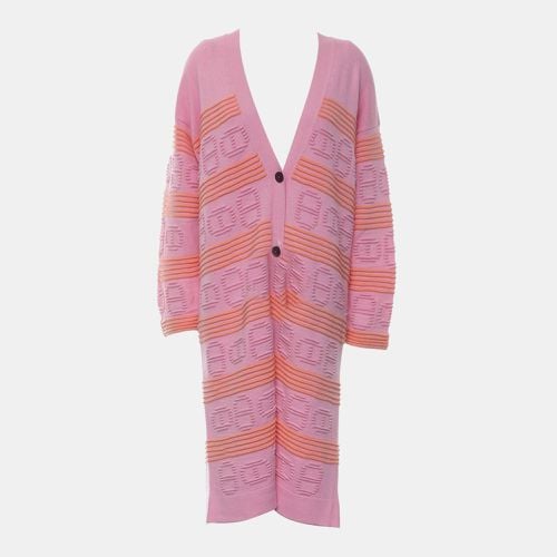 Pink, Cashmere, Cotton Chaine D'Ancre Coat FR Women 34 - Hermes - Modalova