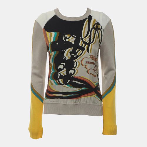 Hermes Printed Silk Long Sleeve - Hermes - Modalova