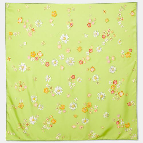 Hermès Flower Power Printed Silk Square Scarf - Hermes - Modalova