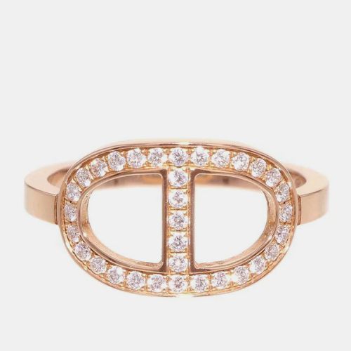 K Gold Chaine D'Ancre Contour Size 51/#11 Mm - Hermes - Modalova