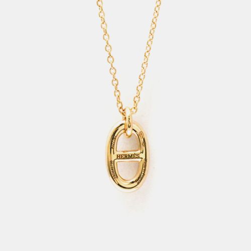 K Gold Chaine D'ancre Farandole Necklace - Hermes - Modalova