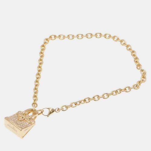 K Gold Amulettes Kelly Diamond Charm Bracelet - Hermes - Modalova