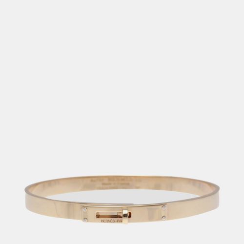 Kelly PM 18K Rose and Diamond Bangle - Hermes - Modalova