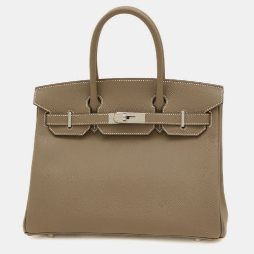 Etoupe Epson Birkin 30 Handbag - Hermes - Modalova