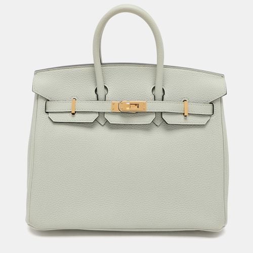 Gris Neve Togo Leather Birkin 25 Bag - Hermes - Modalova