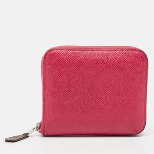 Rose Extreme Epsom Leather Silk'In Compact Wallet - Hermes - Modalova