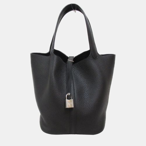 Picotin Lock MM Leather Tote Leather - Hermes - Modalova