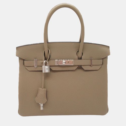 Togo Leather Birkin 30 Handbag Leather - Hermes - Modalova