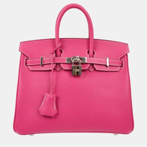 Rose Tyrien Epsom Birkin 25 Handbag - Hermes - Modalova