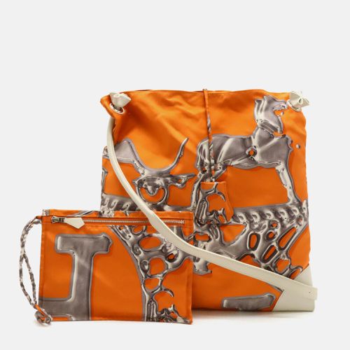 Canvas Silky City Pm Silk Leather Shoulder Bag - Hermes - Modalova