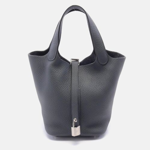 Leather Picotin Lock PM Handbag - Hermes - Modalova