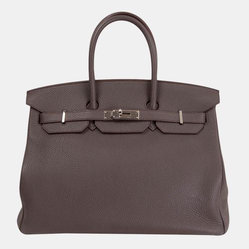 Veau Togo Leather Palladium Hardware Birkin 35 Bag - Hermes - Modalova