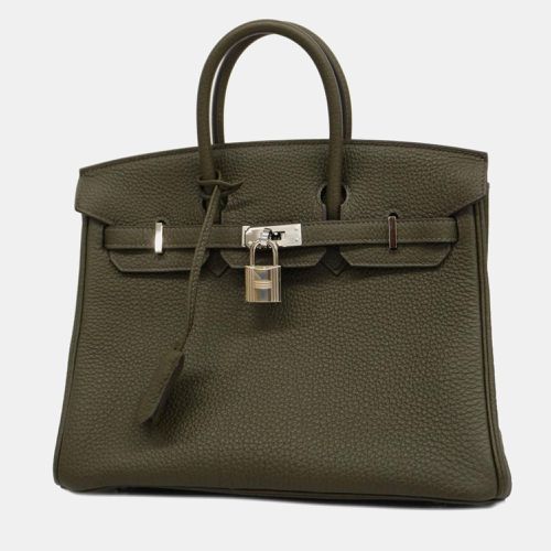 Olive Togo Leather Birkin 25 Tote Bag - Hermes - Modalova