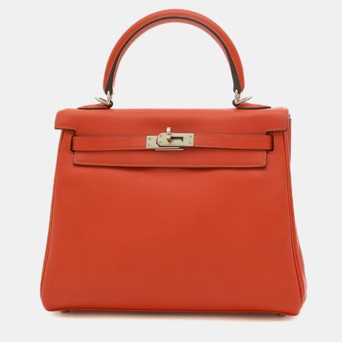 Swift Leather Kelly 25 Tote Bag - Hermes - Modalova