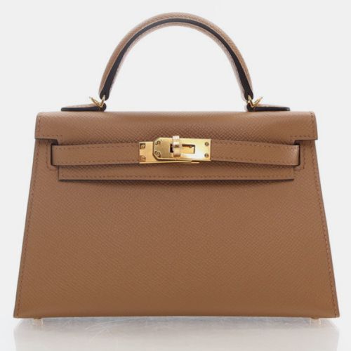 Chai Epsom Mini Kelly Handbag - Hermes - Modalova