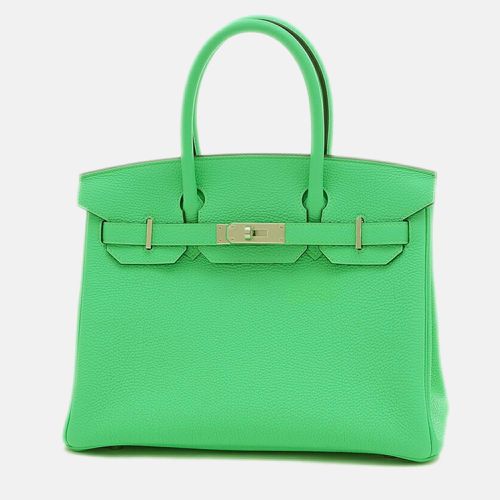 Vert Comic Togo Birkin Handbag - Hermes - Modalova