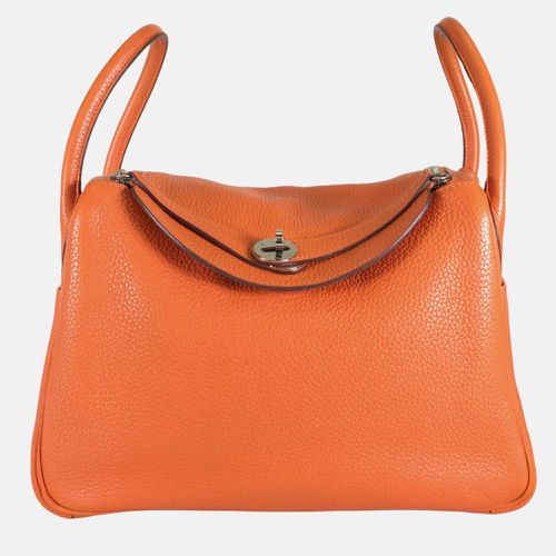 Clemence Leather Lindy 30 Shoulder Bag - Hermes - Modalova