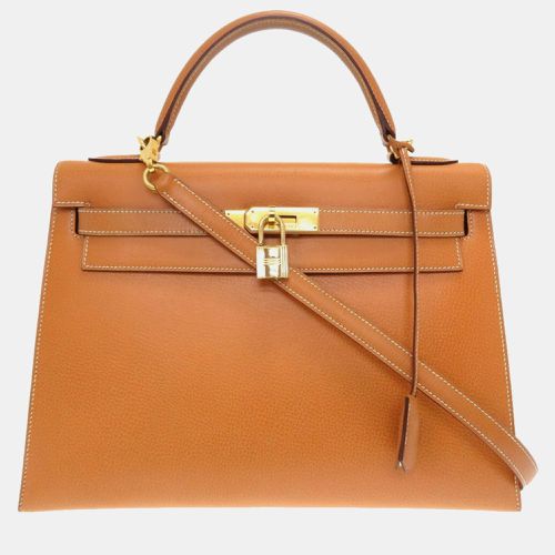 Natural Vache Kelly 32 Handbag - Hermes - Modalova