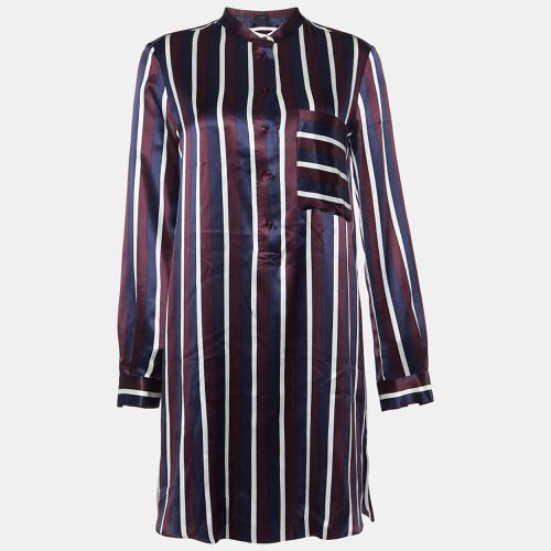 Satin College Stripe Blouse S - Joseph - Modalova