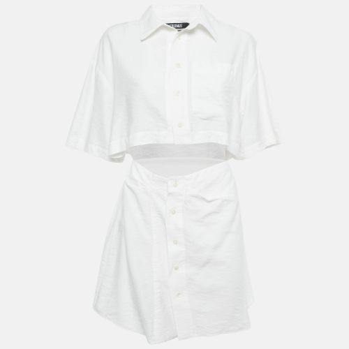 Crepe Cut-Out Mini Dress M - Jacquemus - Modalova