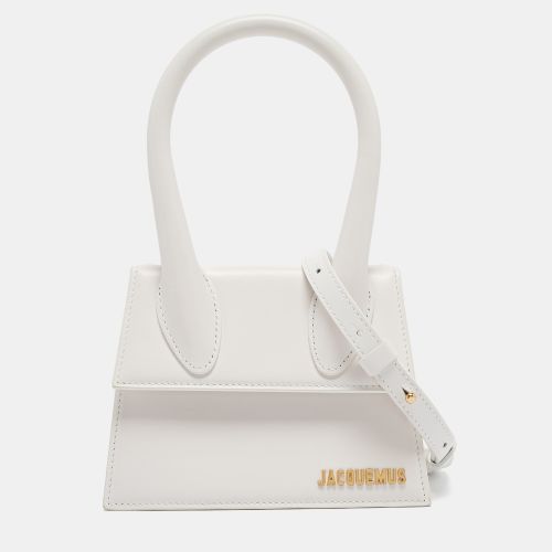 Leather Le Chiquito Moyen Top Handle Bag - Jacquemus - Modalova