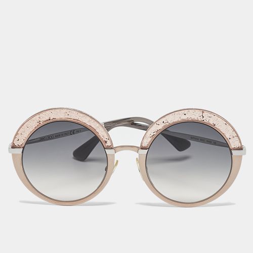 Peach Gradient Gotha/S Round Sunglasses - Jimmy Choo - Modalova