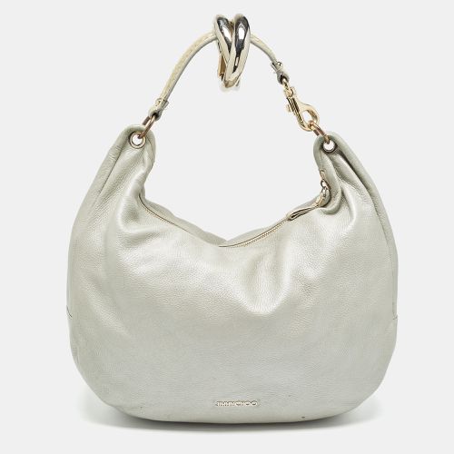 Leather Large Solar Hobo - Jimmy Choo - Modalova