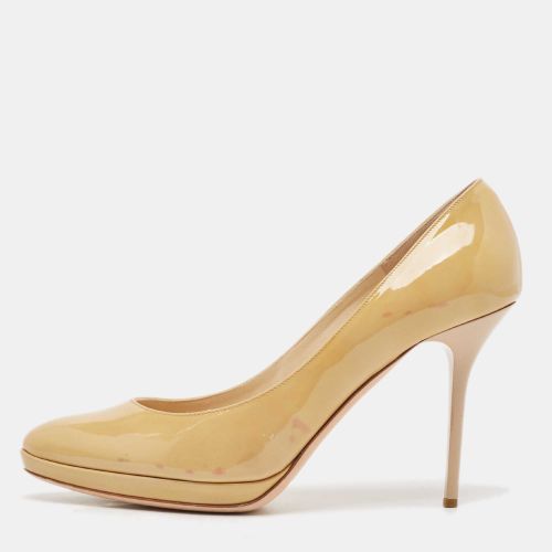 Patent Leather Platform Pumps Size 38.5 - Jimmy Choo - Modalova