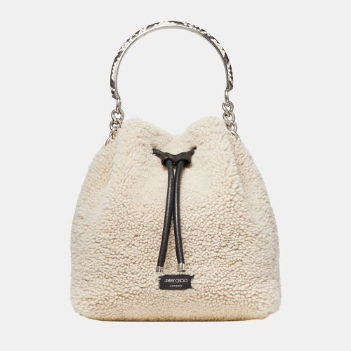 Leather Wool - Bucket Shoulder Bag - Jimmy Choo - Modalova