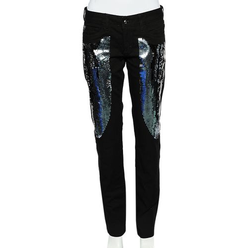 Denim Sequin Embellished Jeans M - Just Cavalli - Modalova