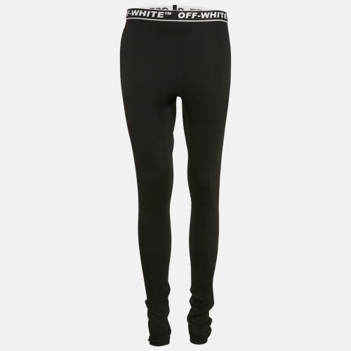 Logo Waistband Jersey Active Leggings L - Off-White - Modalova