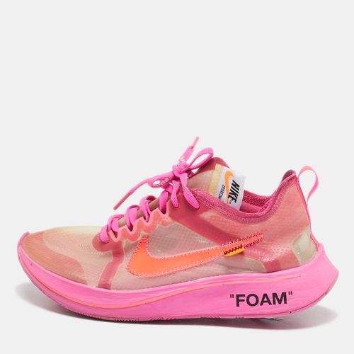 Off White x Nike Shocking Translucent Nylon The 10 Nike Zoom Fly Sneakers Size 38.5 - Off-White x Nike - Modalova