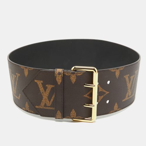 Monogram Canvas Oversized Wide Buckle Belt 80CM - Louis Vuitton - Modalova