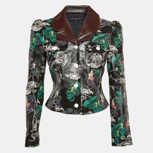 Louis Vuttion Printed Leather Jacket S - Louis Vuitton - Modalova