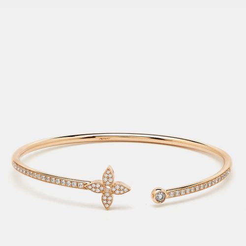 Idylle Blossom Twist Diamonds 18k Rose Bracelet 15 - Louis Vuitton - Modalova