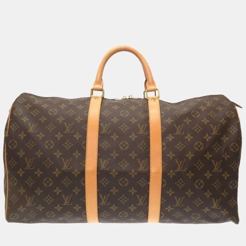 Monogram Canvas Keepall 50 Duffel Bag - Louis Vuitton - Modalova