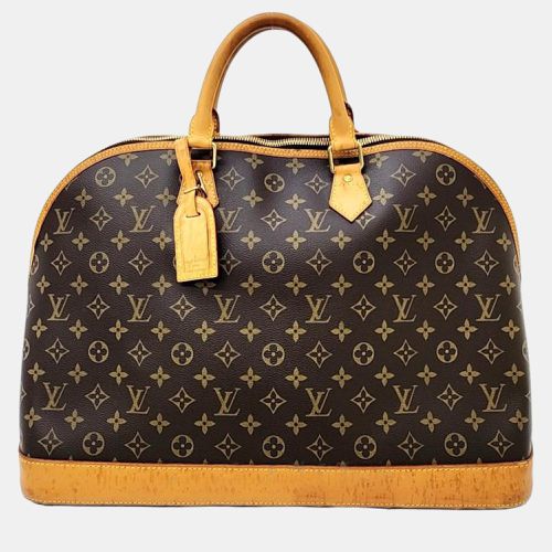 Monogram Canvas and Leather Alma Voyage MM - Louis Vuitton - Modalova