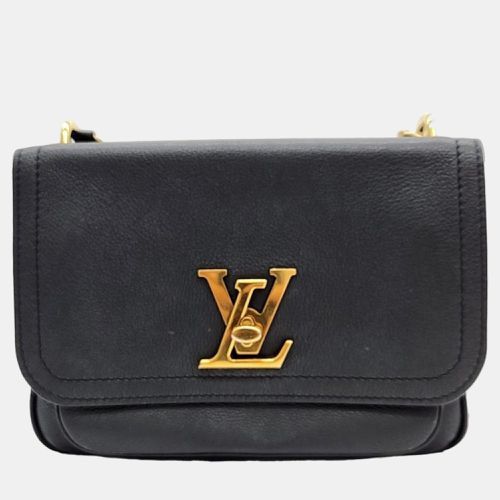 Leather Lock Me Chain Crossbody Bag - Louis Vuitton - Modalova