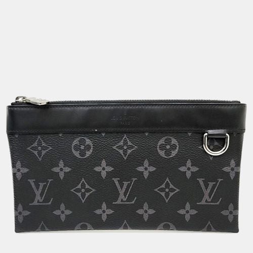 Monogram Eclipse Canvas Discovery Pochette PM Clutch Bag - Louis Vuitton - Modalova